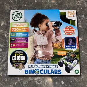 LeapFrog Magic Adventures Binoculars – Kids Camera, Night Vision, NEW